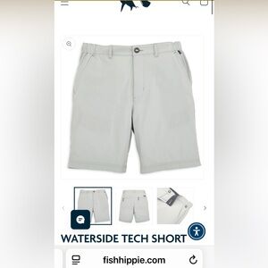 Fish Hippie Waterside Tech Shorts - Cloud